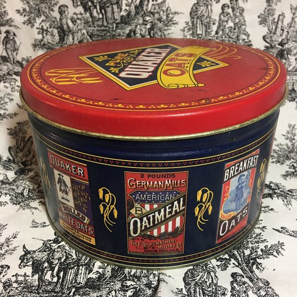 Quaker Oaks Round Tin - Picture 4 of 9